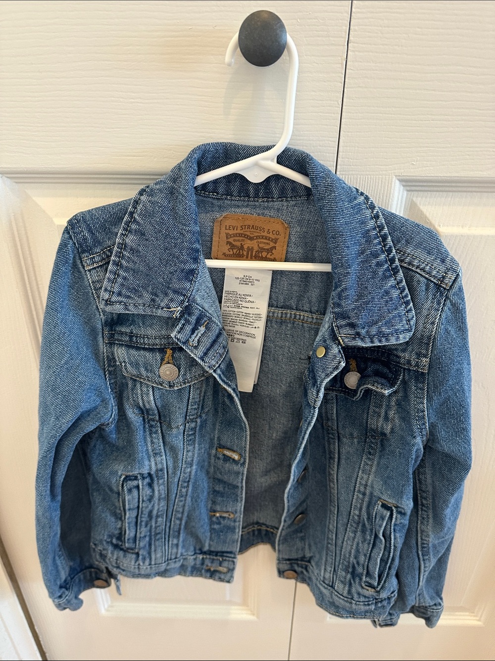 Levi's Kids Light Blue Denim Trucker Jacket